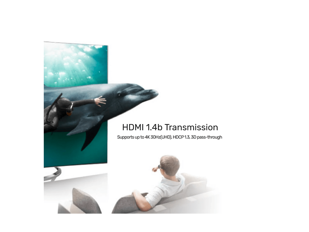 Unitek 4K 30Hz HDMI 1.4 Splitter 1 In 8 Out, Black, 5V2A Power Adapter in Qatar Unitek 4K 30Hz HDMI 1.4 Splitter 1 In 8 Out, Black, 5V2A Power Adapter in Qatar